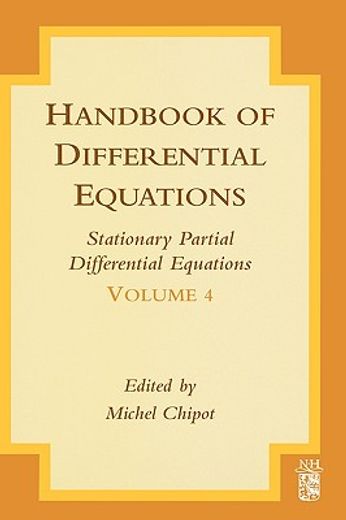 handbook of differential equations,stationary partial differential equations
