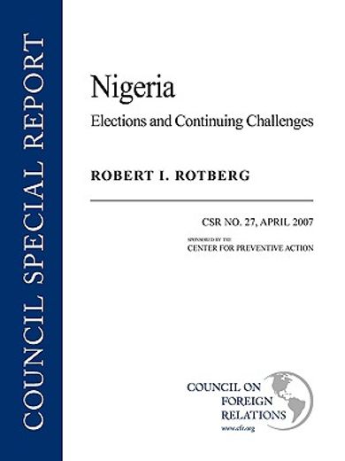 nigeria,elections and continuting challenges
