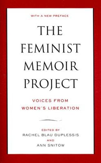 the feminist memoir project,voices from women´s liberation