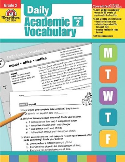 daily academic vocabulary, grade 2 (in English)