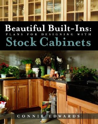 beautiful built-ins,plans for designing with stock cabinets
