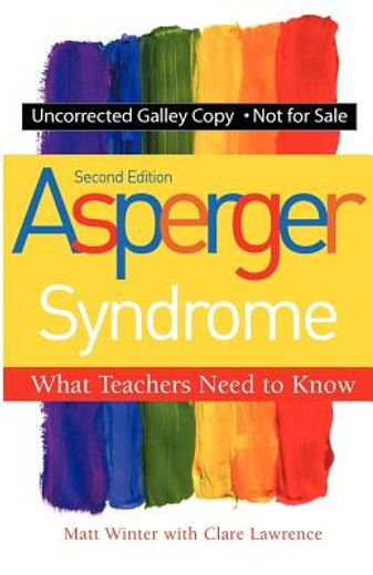 asperger syndrome,what teachers need to know