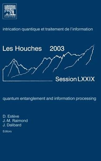 quantum entanglement and information processing /  intrication quantique et traitement de l´information