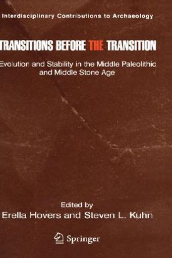 transitions before the transition (in English)