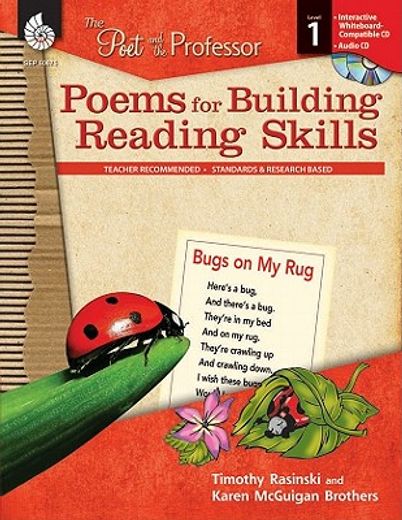 Poems for Building Reading Skills Level 1: Poems for Building Reading Skills [With CDROM and CD (Audio)] (en Inglés)