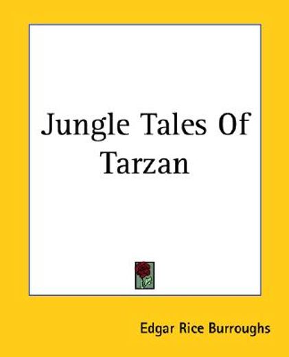 jungle tales of tarzan