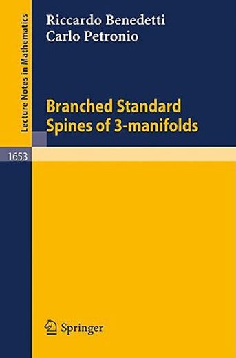 branched standard spines of 3-manifolds (en Inglés)