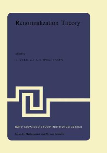 renormalization theory (in English)