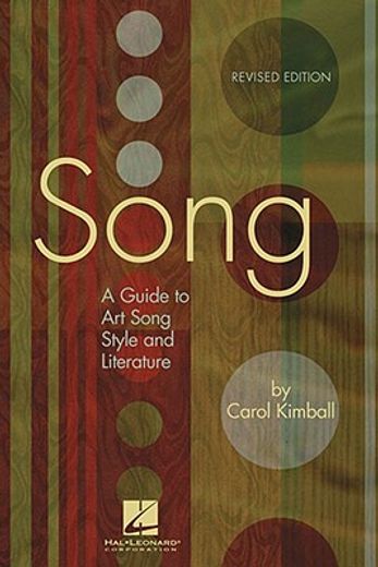 song,a guide to art song style and literature