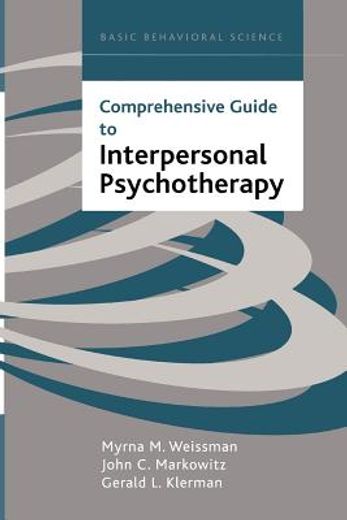 comprehensive guide to interpersonal psychotherapy