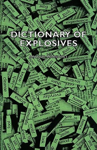 dictionary of explosives