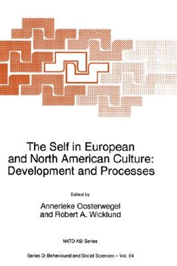 the self in european and north american culture: development and processes (in English)