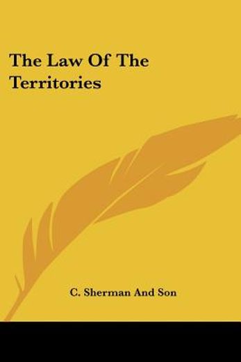 the law of the territories