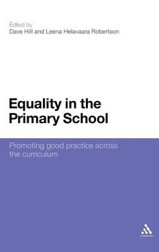 equality in the primary school,promoting good practice across the curriculum
