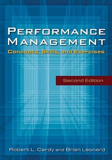 performance management,concepts, skills, and exercises