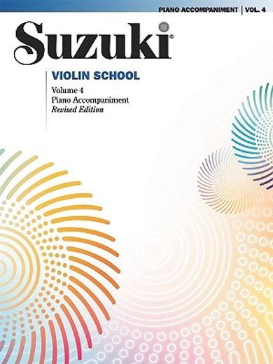 suzuki violin school,piano acc. (in English)