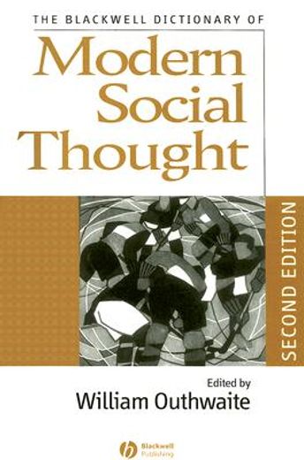 the blackwell dictionary of modern social thought