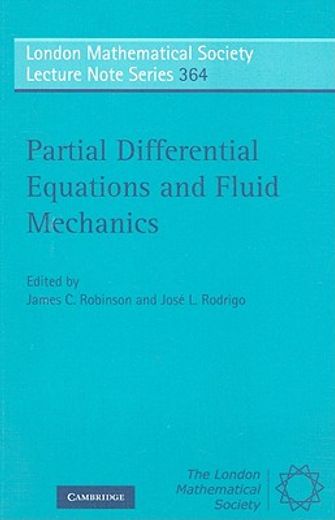 partial differential equations and fluid mechanics