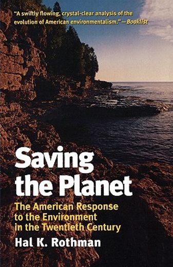 saving the planet,the american response to the environment in the twentieth century