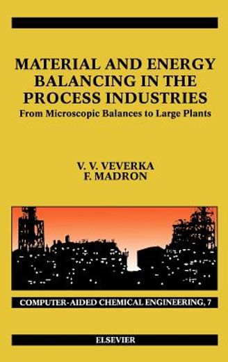material and energy balancing in the process industries,from microscopic balances to large plants