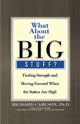 what about the big stuff?,finding strength and moving forward when the stakes are high (en Inglés)