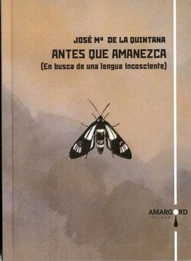 Antes de que Amanezca (in Spanish)