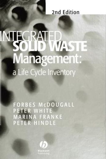 integrated solid waste management,a life cycle inventory