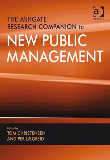 the ashgate research companion to new public management