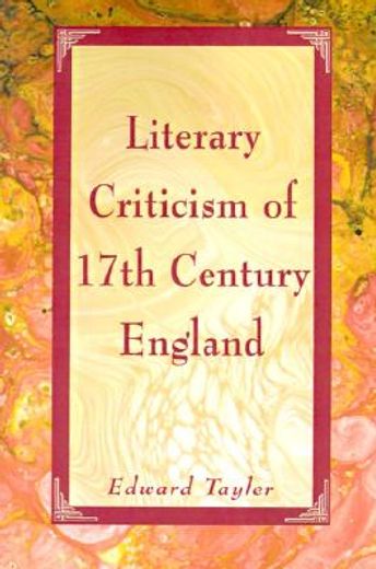 literary criticism of 17th century england
