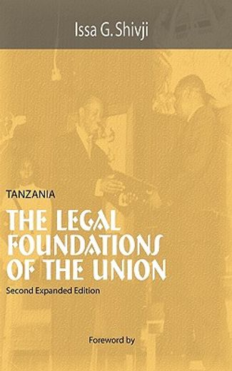 tanzania,the legal foundations of the union