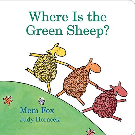 where is the green sheep? (in English)