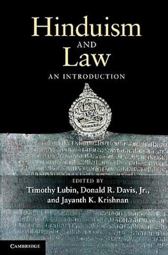 hinduism and law,an introduction