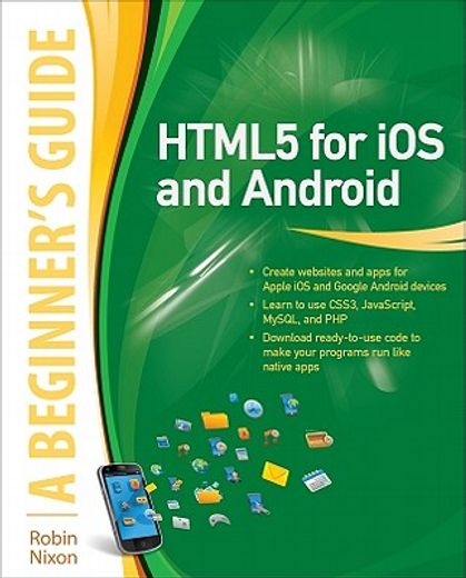 html5 for ios and android,a beginner`s guide (in English)