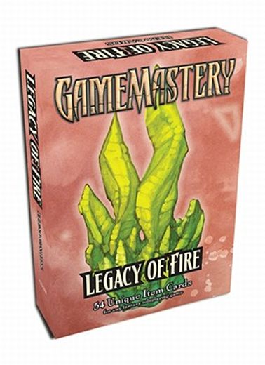 gamemastery legacy of fire item cards