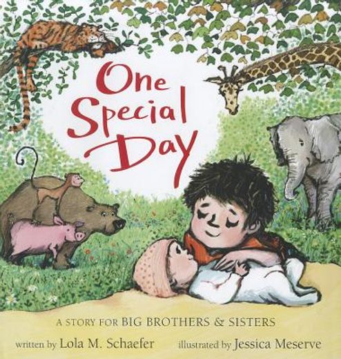 one special day: a story for big brothers & sisters (en Inglés)