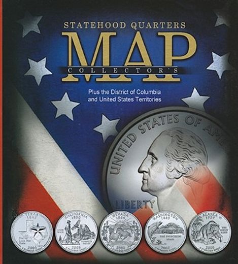 statehood quarters map (in English)
