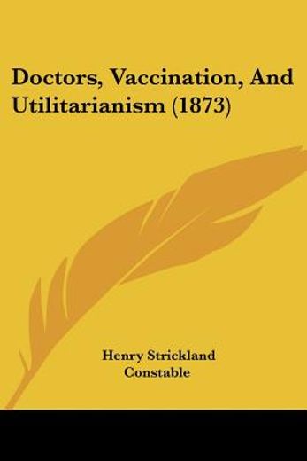doctors, vaccination, and utilitarianism