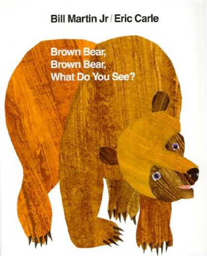 brown bear, brown bear, what do you see? (in English)
