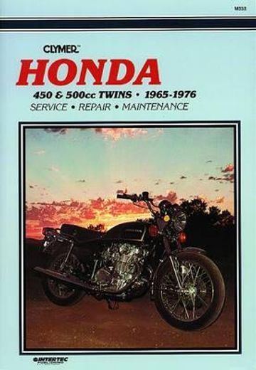 clymer honda 450 & 500cc twins,1965-1976