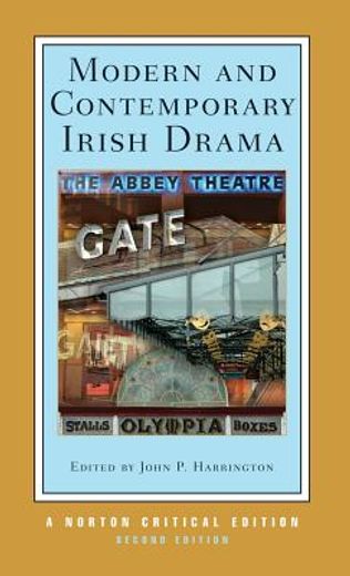 modern contemporary irish drama (en Inglés)
