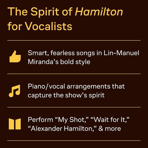 Hamilton - Vocal Selections