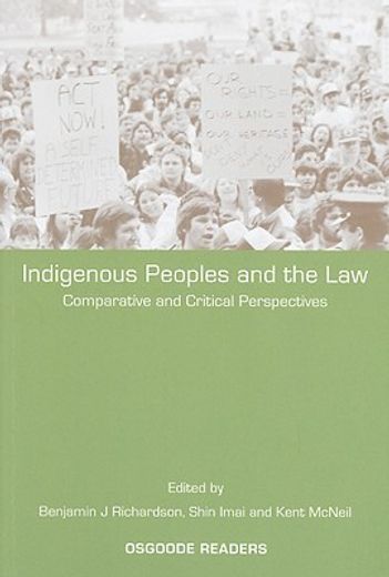 indigenous peoples and the law,comparative and critical perspectives