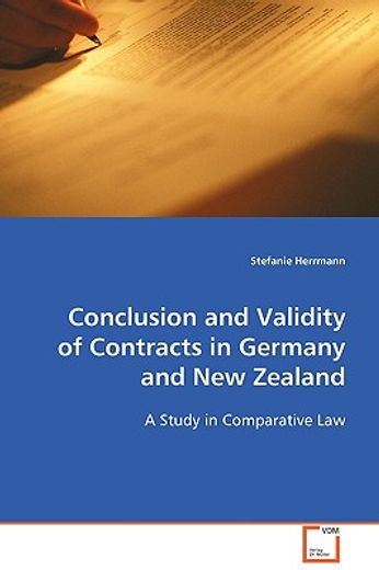 conclusion and validity of contracts in germany and new zealand