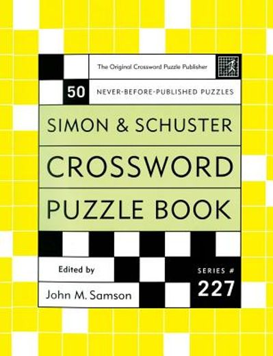 crossword puzzle book, series 227 (in English)