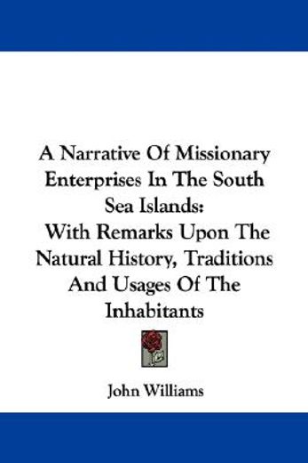 a narrative of missionary enterprises in
