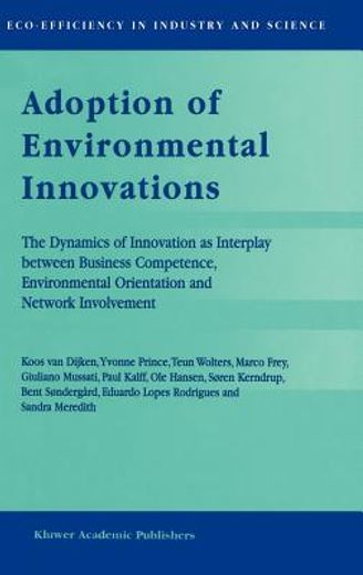 adoption of environmental innovations (en Inglés)