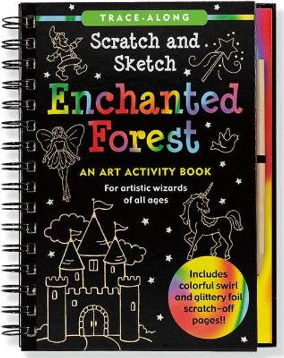 scratch and sketch enchanted forest (en Inglés)