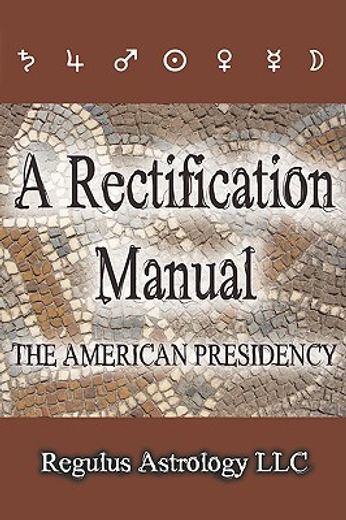 a rectification manual: the american pre