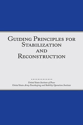 guiding principles for stabilization and reconstruction