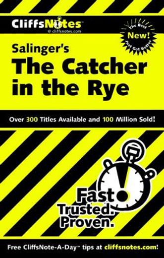 cliffsnotes salinger´s the catcher in the rye